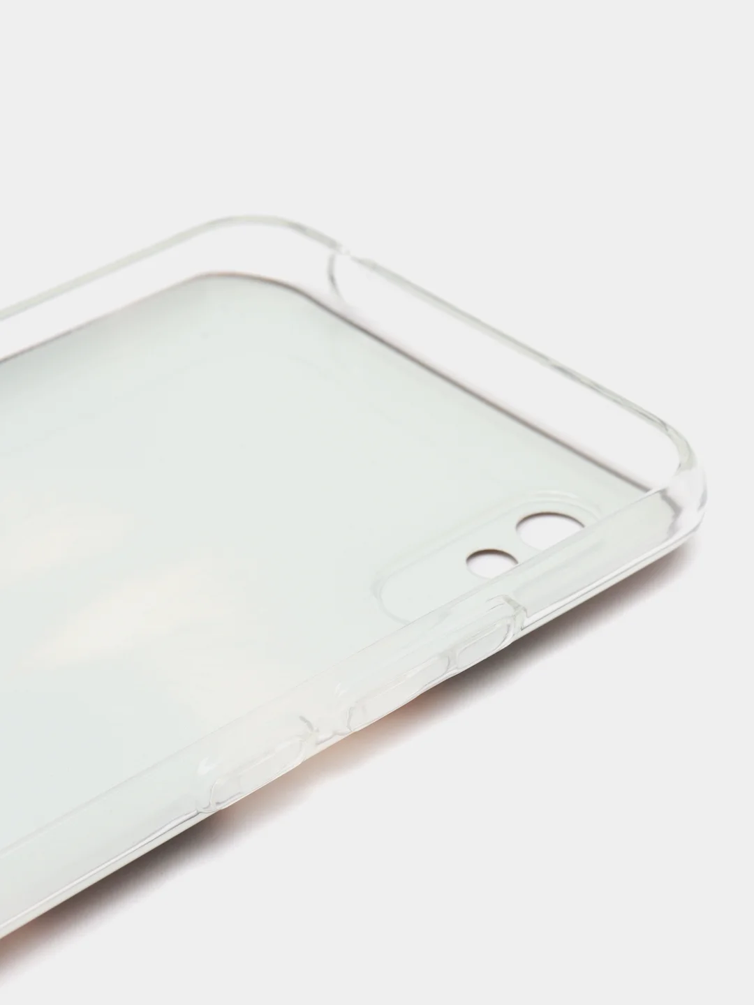 Коричневый силиконовый чехол на Xiaomi Redmi 9A / Сяоми Редми 9А прозрачный с рисунком, защита камеры