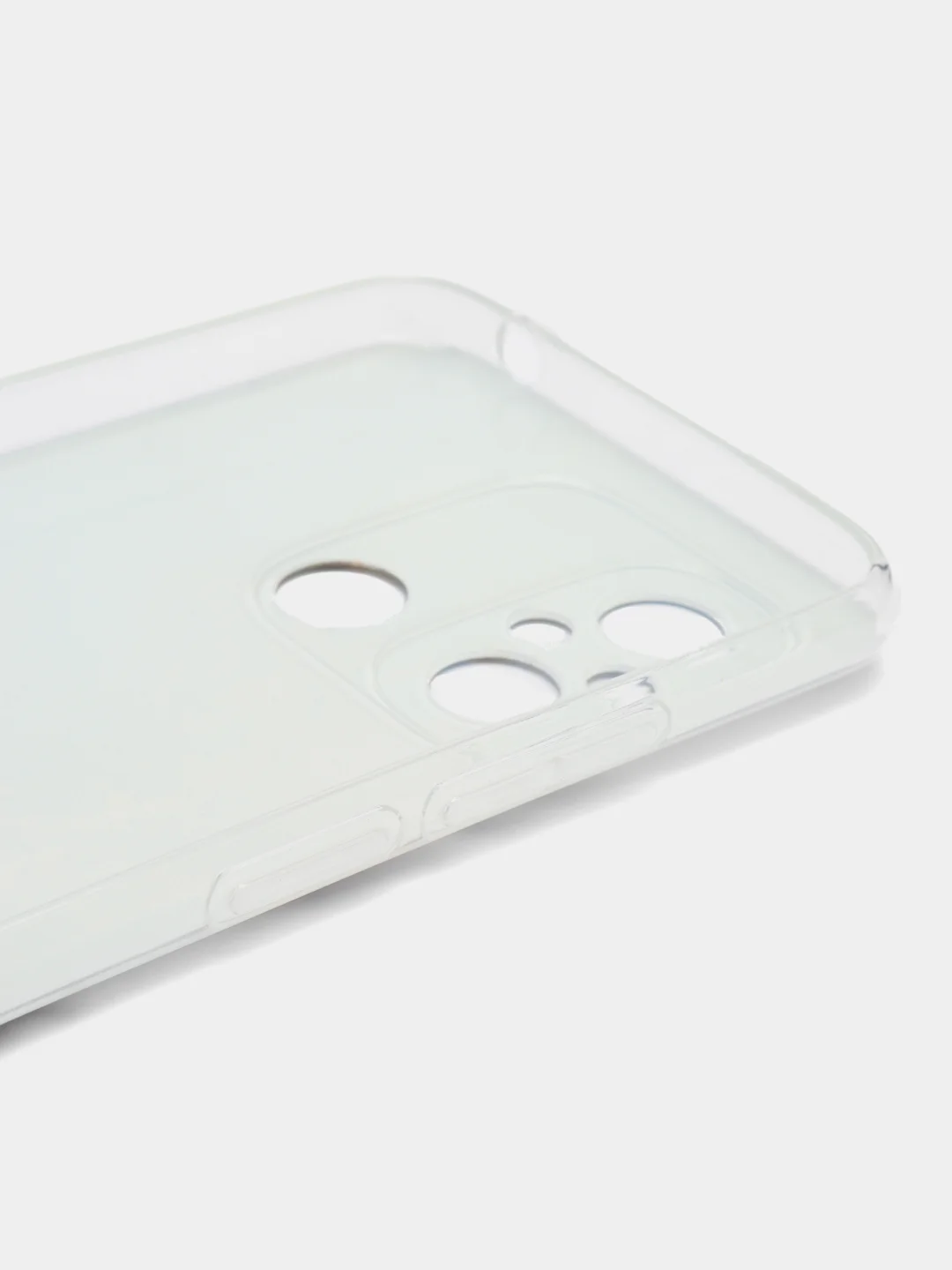Бордовый силиконовый чехол на Xiaomi Redmi 12C/Poco C55 / Редми 12C/Поко C55 прозрачный, с рисунком