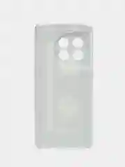 Тёмно-коричневый силиконовый чехол на OnePlus 11 / Ван Плас 11 прозрачный, с рисунком, защита камеры