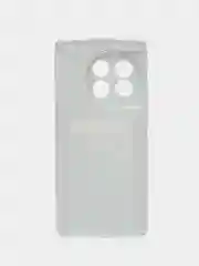 Тёмно-коричневый силиконовый чехол на OnePlus 11 / Ван Плас 11 прозрачный, с рисунком, защита камеры