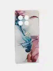 Ледяной силиконовый чехол на OnePlus 11 / Ван Плас 11 прозрачный, с рисунком, защита камеры