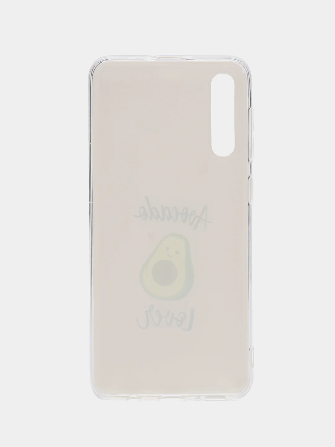 Розовый силиконовый чехол на Samsung Galaxy A50/A30s / Самсунг А50/А30s прозрачный, с рисунком