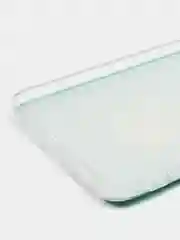 Мятный силиконовый чехол на Samsung Galaxy A50/A30s / Самсунг А50/А30s прозрачный, с рисунком