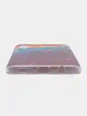 Багровый силиконовый чехол на Samsung Galaxy A50/A30s / Самсунг А50/А30s прозрачный, с рисунком