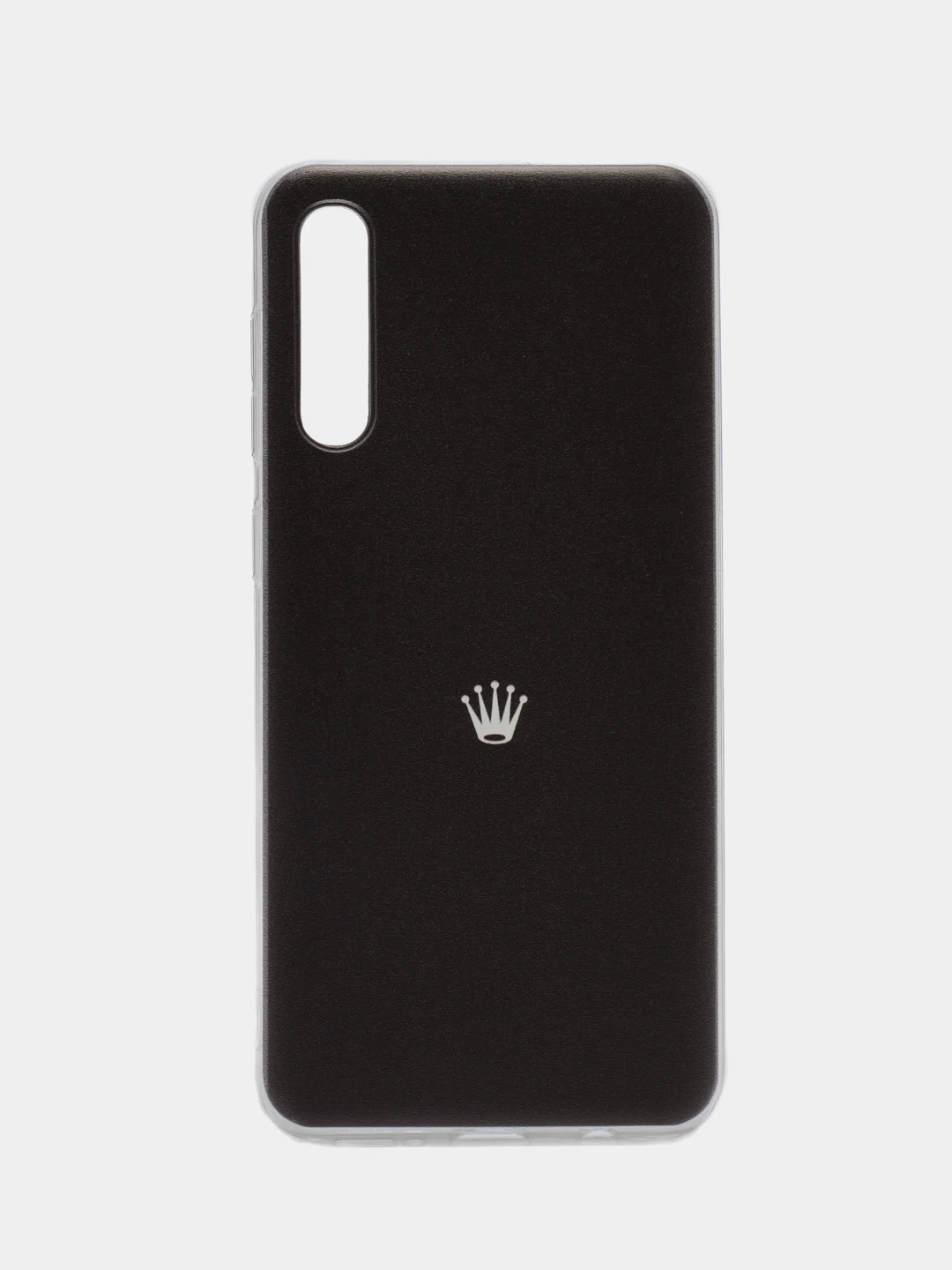 Оливковый силиконовый чехол на Samsung Galaxy A50/A30s / Самсунг А50/А30s прозрачный, с рисунком