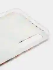 Золотой силиконовый чехол на Samsung Galaxy A50/A30s / Самсунг А50/А30s прозрачный, с рисунком