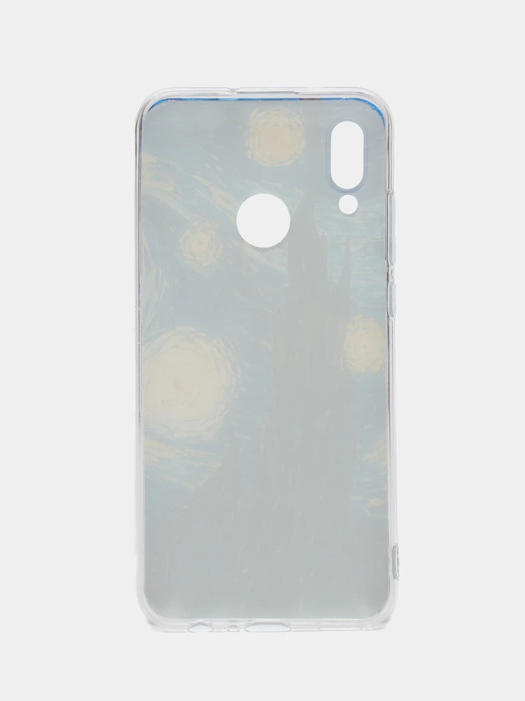 Лимонный чехол на Honor 10 Lite/Huawei P Smart 2019 / Хонор 10 Лайт прозрачный, с рисунком