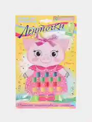 Набор для поделок, изготовления фигурки из лент "Свинка. Ленточки", kлеvер