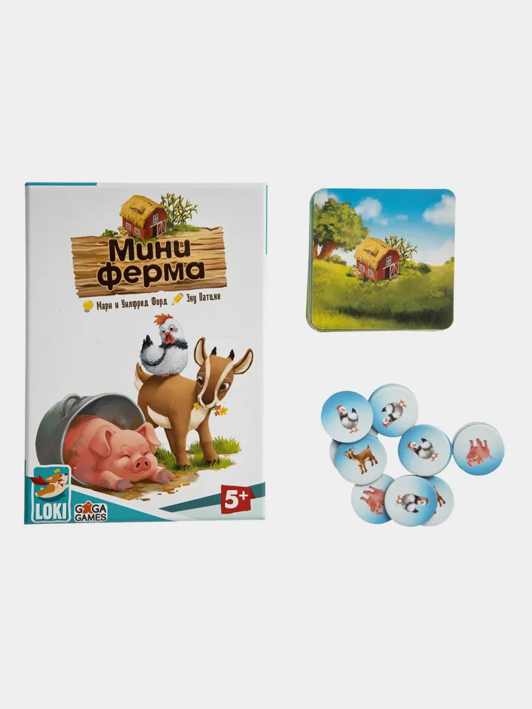 Настольная игра GaGa Games Миниферма