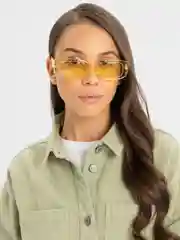 Желтый солнцезащитные очки