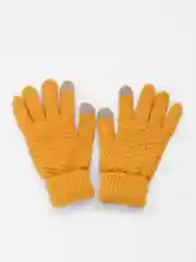 Горчичный перчатки сенсорные