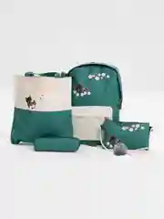 Зеленый рюкзак женский