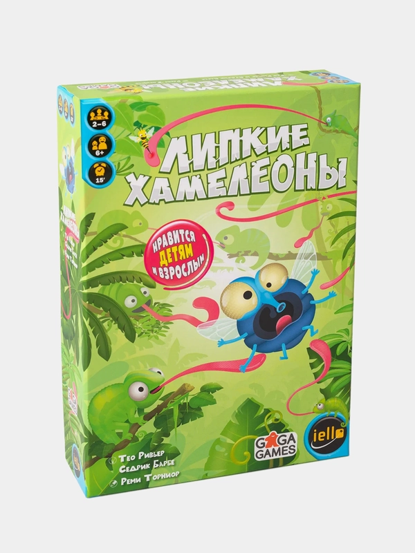 Настольная игра GaGa Games Липкие Хамелеоны