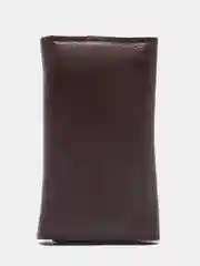 Шоколадный ключница из натуральной кожи