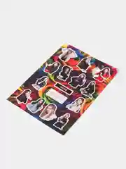 Наклейки Rose Black Pink (Розэ Блэк Пинк), А4