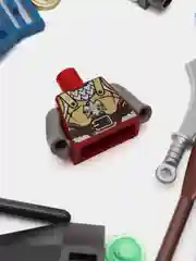 Небесно-голубой конструктор "Рыцари"