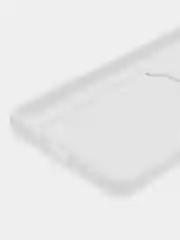 Белый чехол Samsung Galaxy S20 FE (S20FE, Fan Edition), силиконовый (Самсунг Галакси С20 ФЕ)