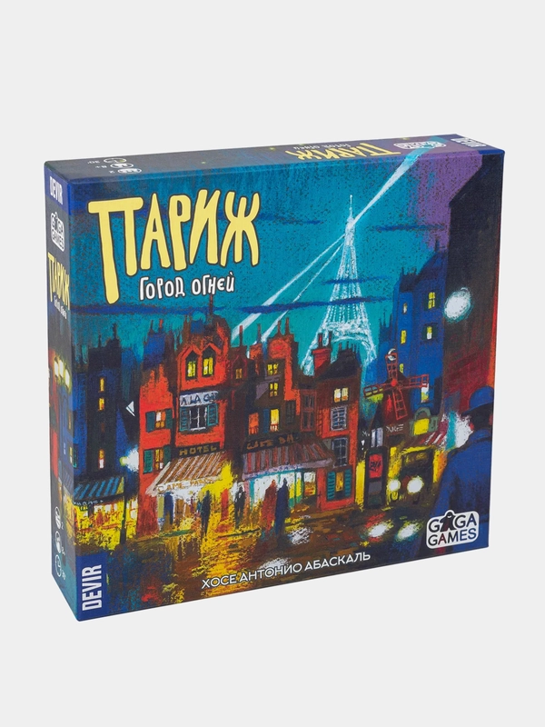 Настольная игра GaGa Games Париж. Город Огней