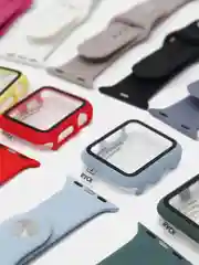 Силиконовый ремешок для Apple Watch, с корпусом, 38 / 40 / 42 / 44