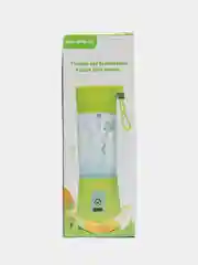 Голубой портативный блендер для смузи, ручной, от USB