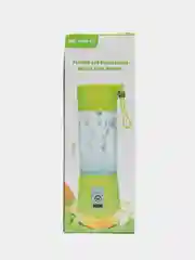 Салатовый портативный блендер для смузи, ручной, от USB