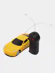 Желтый машинка на РУ, 1:24, 1-канальный пульт, PP, 5АА, 18х10х5 см, 3 цвета