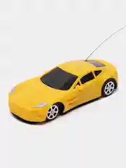 Желтый машинка на РУ, 1:24, 1-канальный пульт, PP, 5АА, 18х10х5 см, 3 цвета