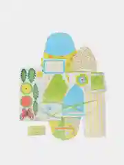 Поделки из бумаги, набор для декорирования двух коробочек "Цветок", kлеvер
