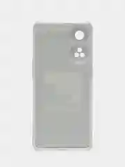 Тёмно-коричневый силиконовый чехол на Oppo Reno 8T 4G / Оппо Рено 8T 4G с рисунком, защита камеры