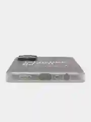 Тёмно-коричневый силиконовый чехол на Oppo Reno 8T 4G / Оппо Рено 8T 4G с рисунком, защита камеры