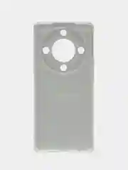 Черный силиконовый чехол на Honor X9A / Хонор X9A прозрачный, с рисунком, защита камеры