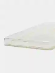 Светло-жёлтый силиконовый чехол на Xiaomi Poco X3/X3 Pro / Сяоми Poco X3/Х3 Про прозрачный, с рисунком