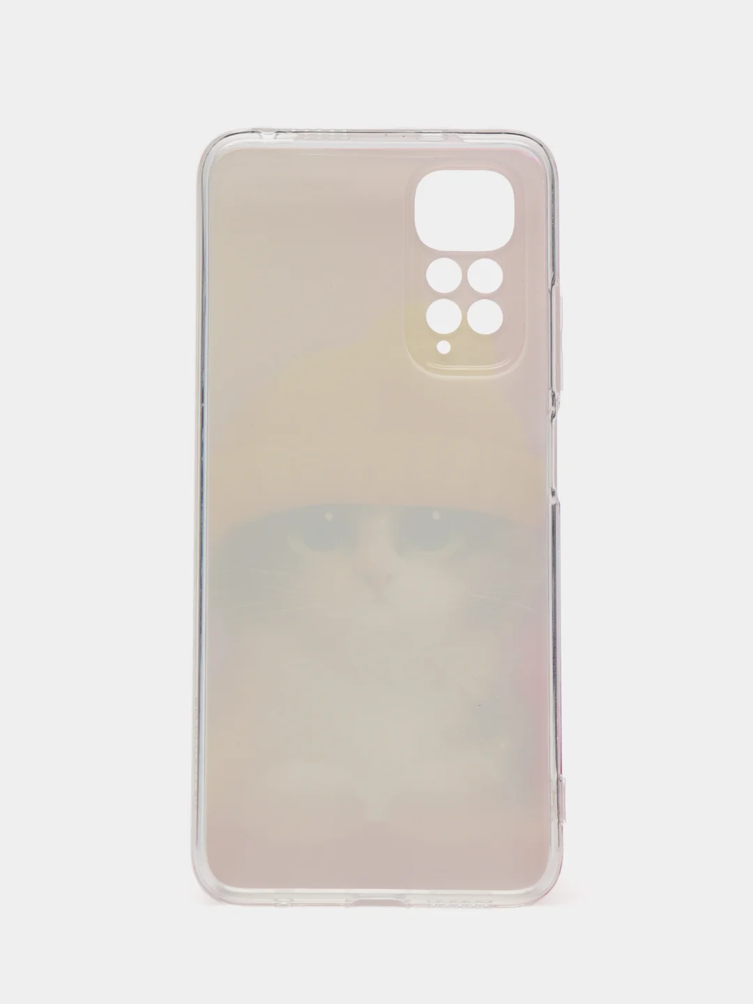 Желтый чехол на Xiaomi Redmi Note 11 4G Global/11S / Редми Ноут 11 Global/11S, с рисунком