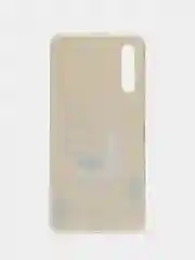 Горчичный силиконовый чехол на Samsung Galaxy A50/A30s / Самсунг А50/А30s прозрачный, с рисунком