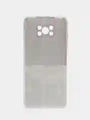 Медный силиконовый чехол на Xiaomi Poco X3/X3 Pro / Сяоми Poco X3/Х3 Про прозрачный, с рисунком