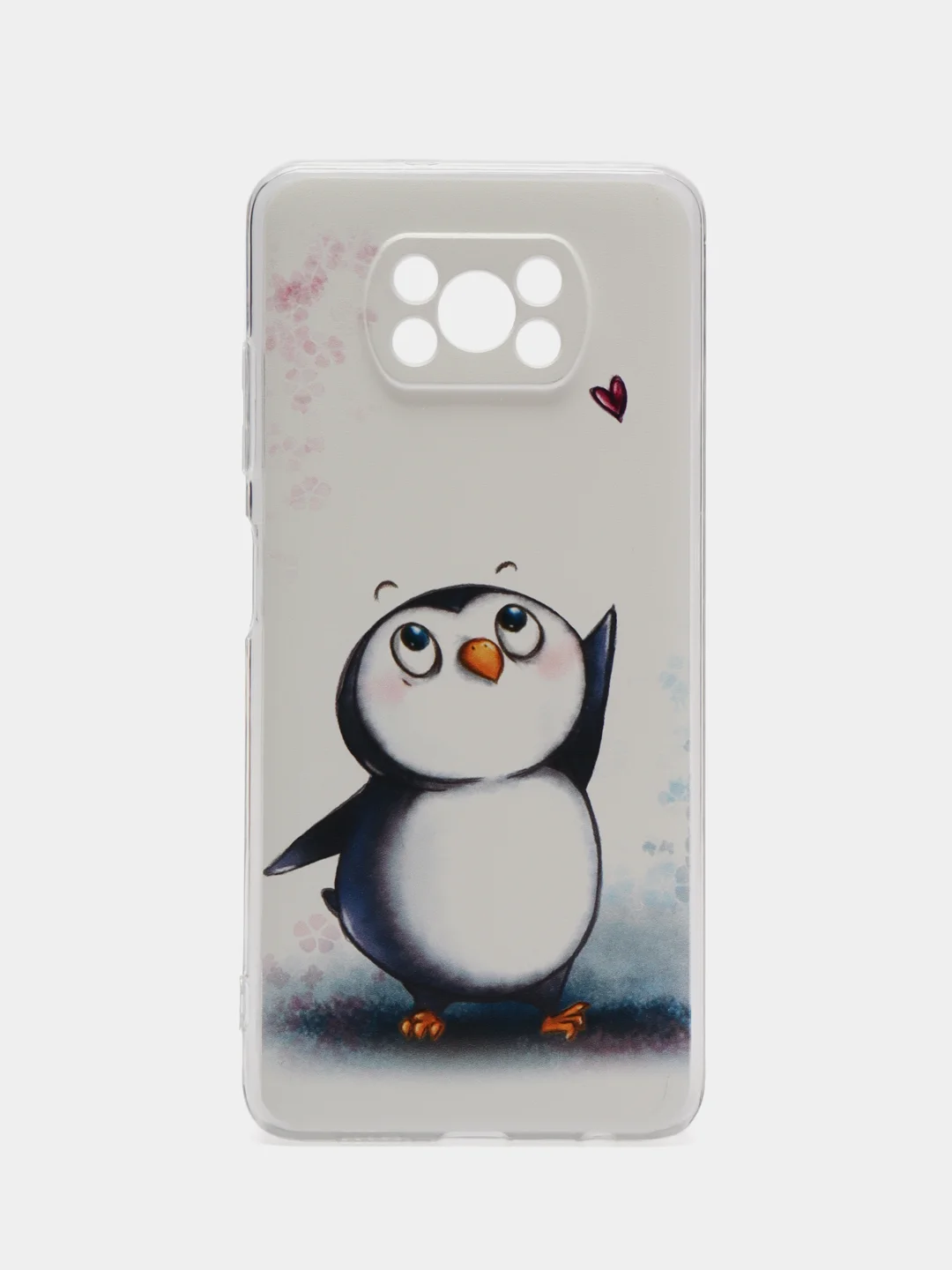 Морской силиконовый чехол на Xiaomi Poco X3/X3 Pro / Сяоми Poco X3/Х3 Про прозрачный, с рисунком
