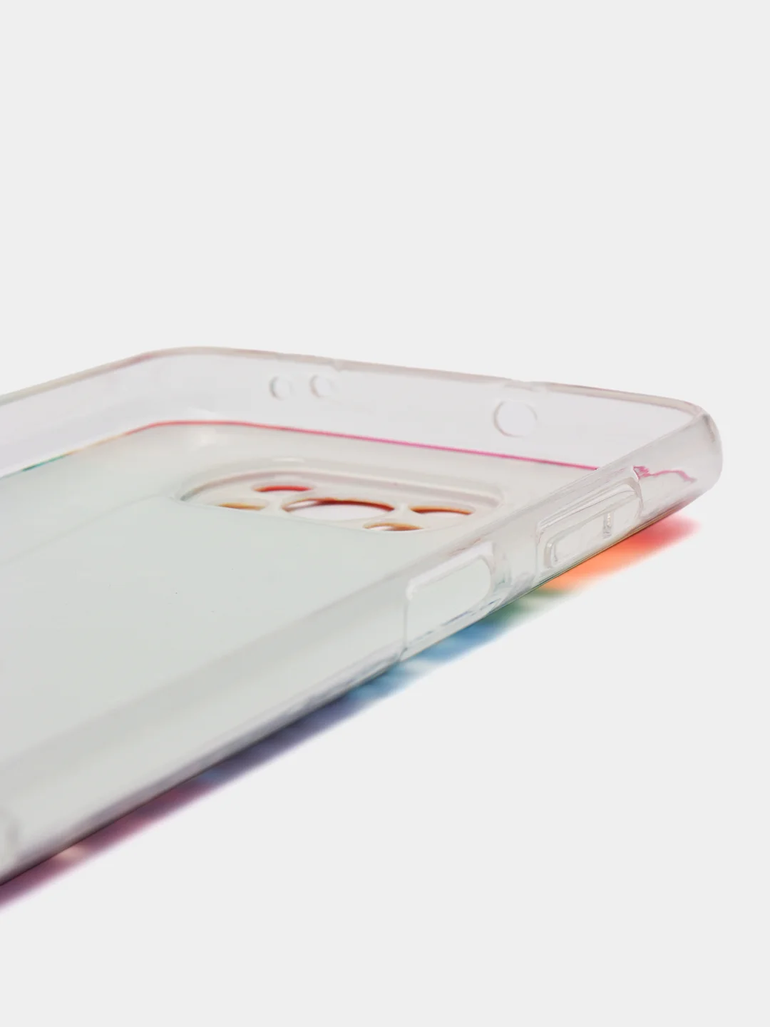 Багровый силиконовый чехол на Xiaomi Poco X3/X3 Pro / Сяоми Poco X3/Х3 Про прозрачный, с рисунком