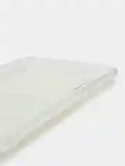 Белый силиконовый чехол на Samsung Galaxy A50/A30s / Самсунг А50/А30s прозрачный, с рисунком