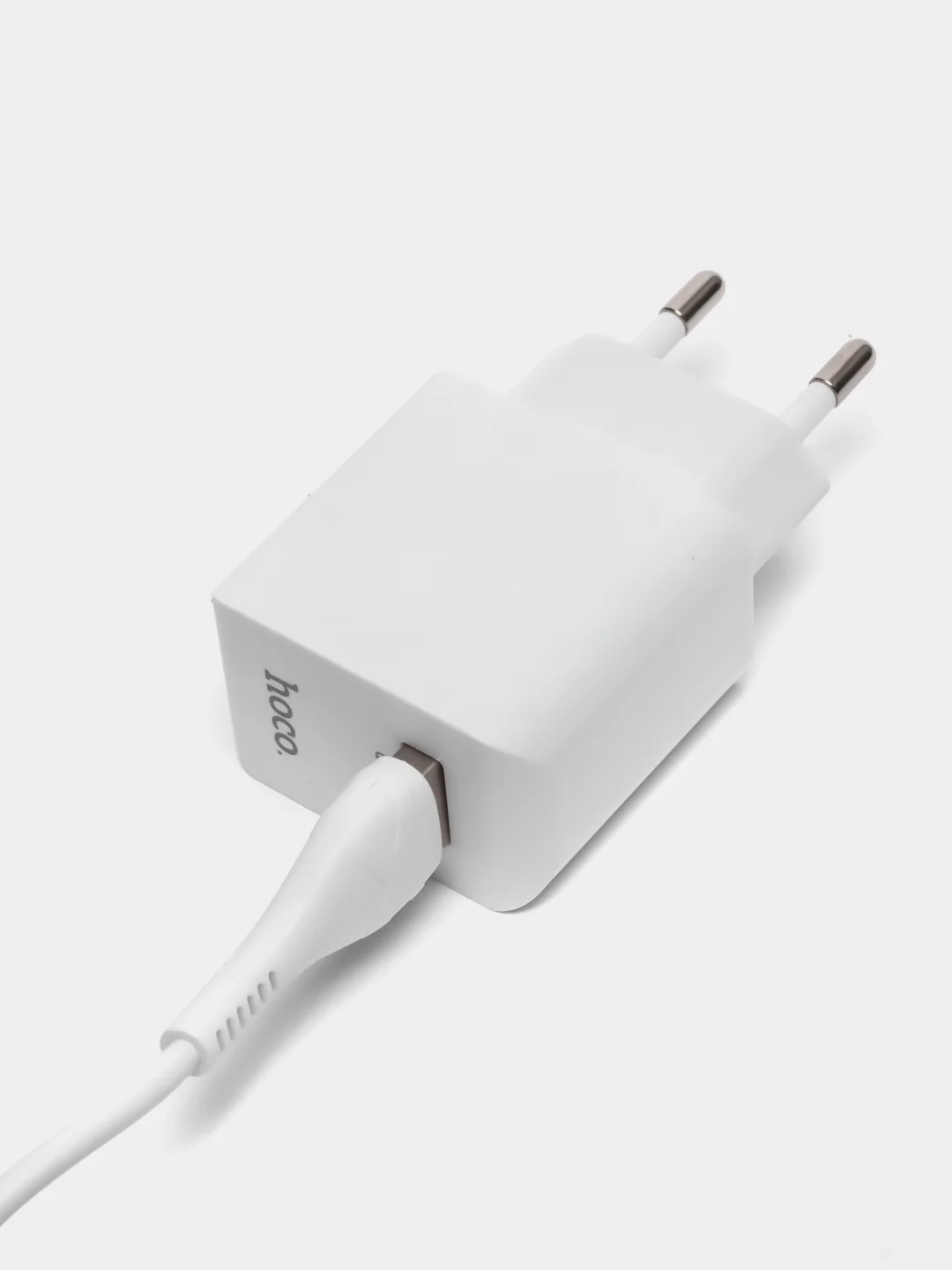 Сетевое зарядное устройство HOCO C98A, адаптер QC3.0, кабель Type C, цвет белый