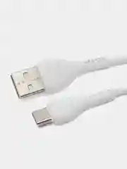 Сетевое зарядное устройство HOCO C98A, адаптер QC3.0, кабель Type C, цвет белый