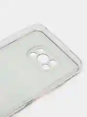 Коричневый силиконовый чехол на Xiaomi Poco X3/X3 Pro / Сяоми Poco X3/Х3 Про прозрачный, с рисунком