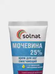 SOLNAT Крем для ног смягчающий с мочевиной 25%, от трещин, натоптышей, мозолей, 75 мл
