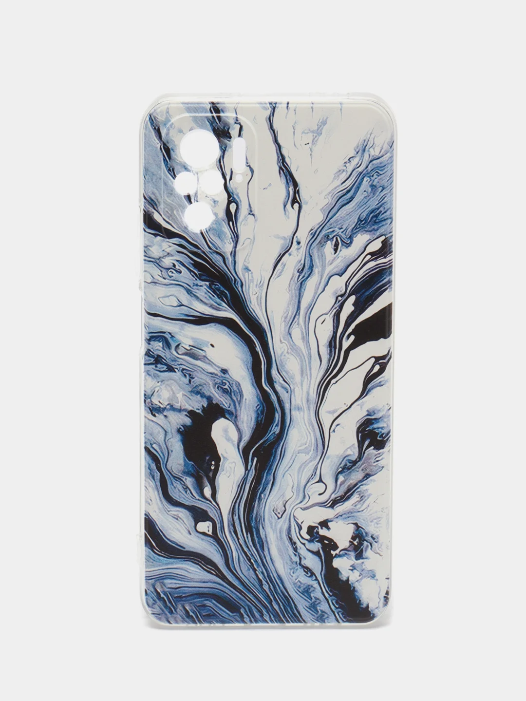 Сиреневый чехол на Xiaomi Redmi Note 10/Note 10S/Poco M5s / Сяоми Редми Нот 10/10С с рисунком