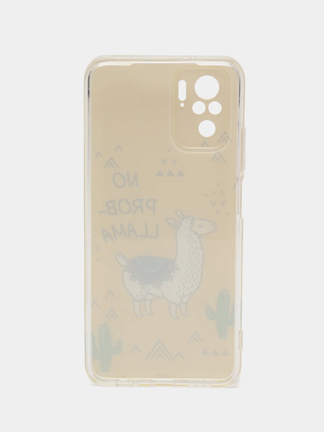 Горчичный чехол на Xiaomi Redmi Note 10/Note 10S/Poco M5s / Сяоми Редми Нот 10/10С с рисунком