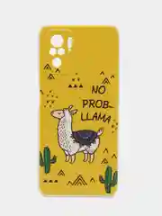 Горчичный чехол на Xiaomi Redmi Note 10/Note 10S/Poco M5s / Сяоми Редми Нот 10/10С с рисунком