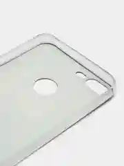 Хром силиконовый чехол на Huawei Honor 9 Lite / Хонор 9 Lite с рисунком, защита камеры