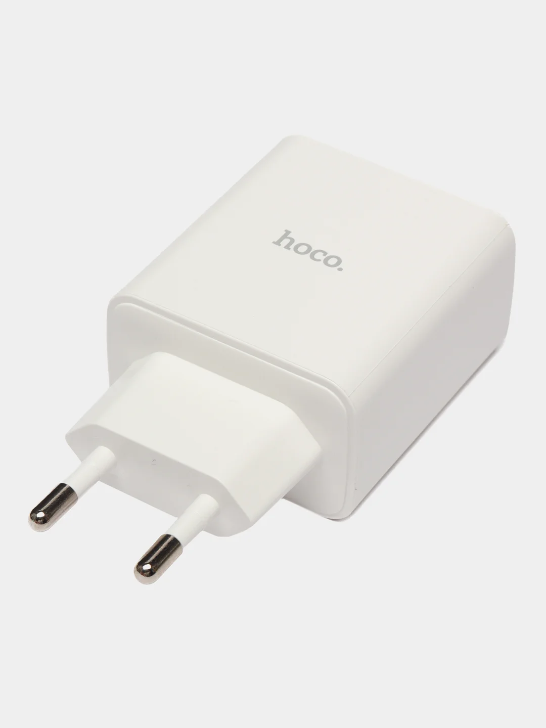 Сетевое зарядное устройство 4USB 2.1A Hoco C102A с кабелем Lightning, 1 м, быстрая зарядка