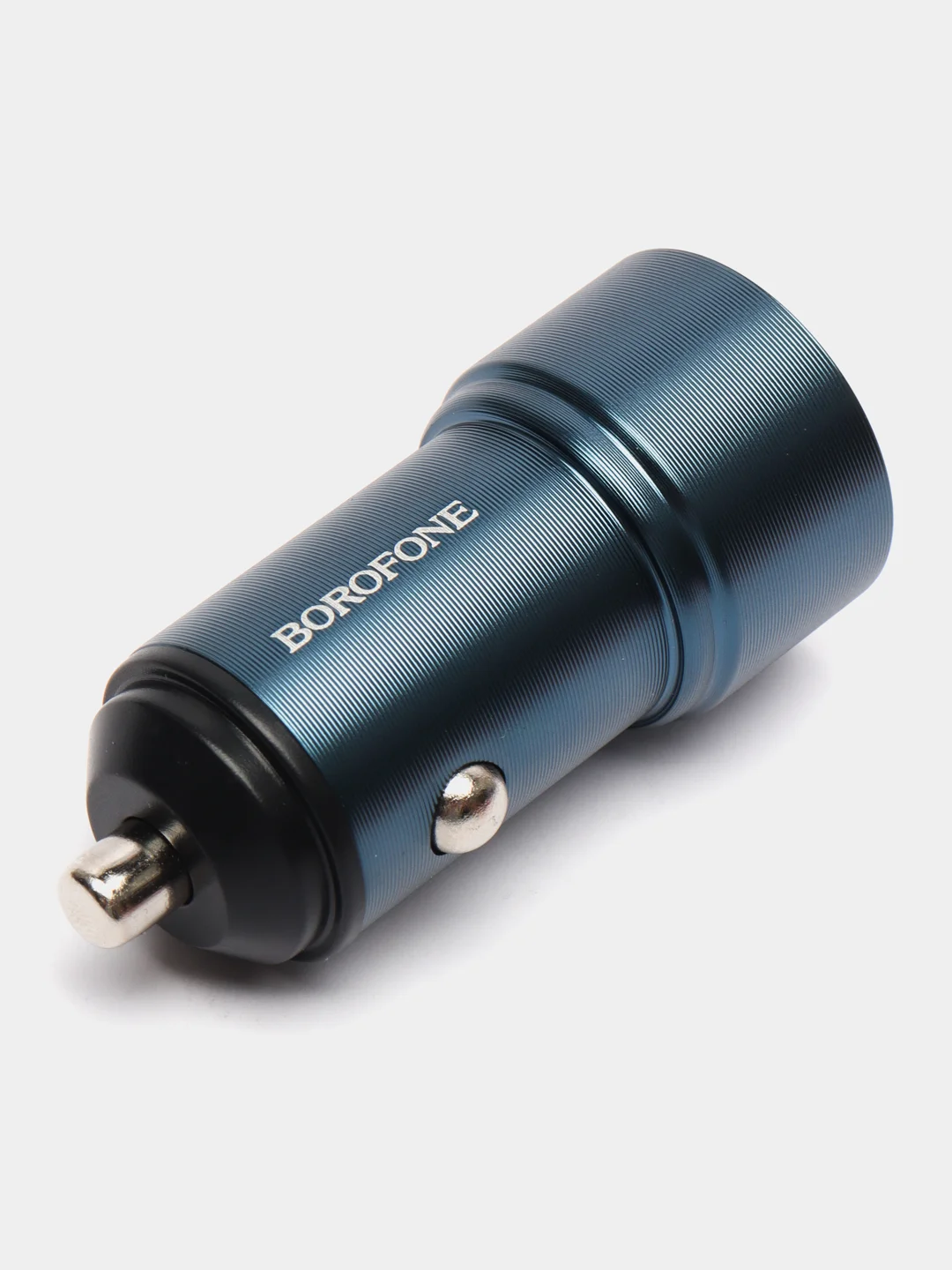 Синий зарядное устройство в авто 1USB 18W Borofone BZ19A, автомобильная быстрая зарядка
