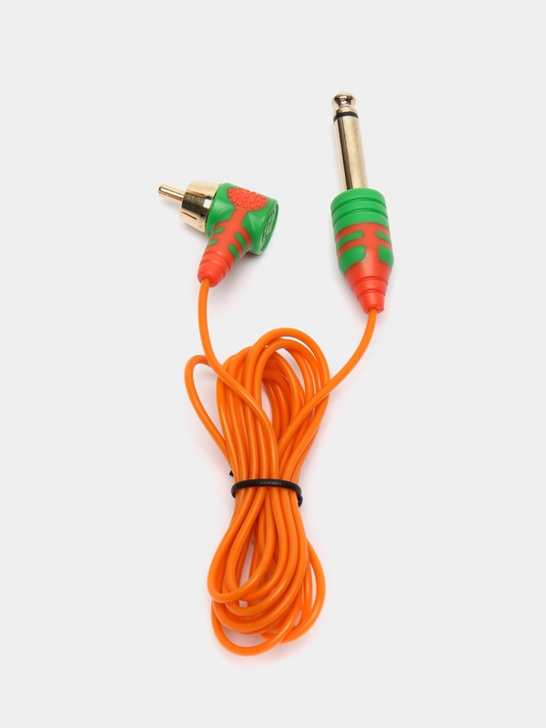 Силиконовый шнур ( клип корд )  RCA 1,8 м для машин MAST
