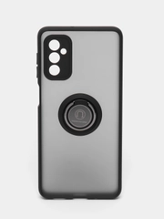 Противоударный чехол с металлическим кольцом для Samsung A12, A32, A73, M31s, M52